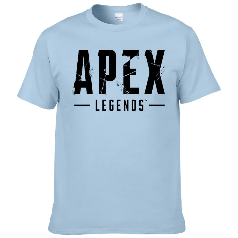 2026 Summer Streetwear T-shirt Men Fashion Casual Clothes Cotton Short Sleeve tshirt Printed Apex Legends T Shirt Harajuku Top