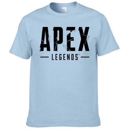 2026 Summer Streetwear T-shirt Men Fashion Casual Clothes Cotton Short Sleeve tshirt Printed Apex Legends T Shirt Harajuku Top