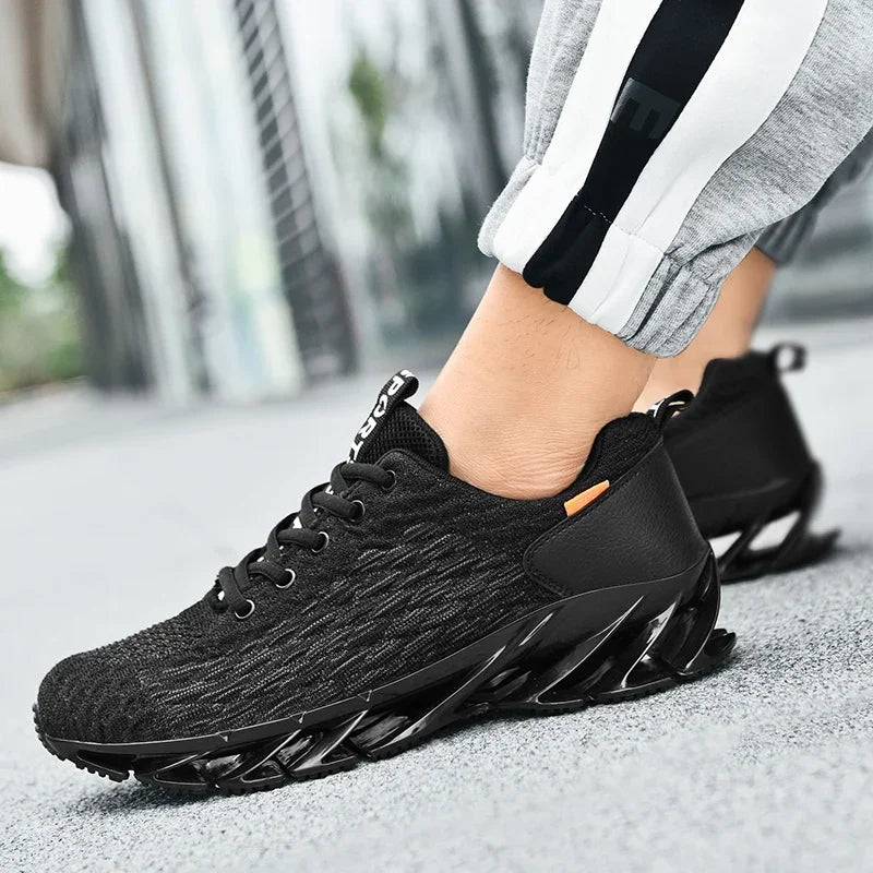 Chaussures de course pour homme à la mode, baskets de marche confortables pour homme, chaussures décontractées respirantes, chaussures de sport antidérapantes, baskets pour homme