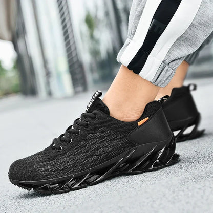 Chaussures de course pour homme à la mode, baskets de marche confortables pour homme, chaussures décontractées respirantes, chaussures de sport antidérapantes, baskets pour homme