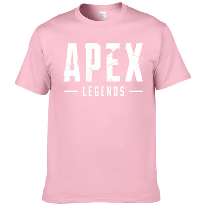 2026 Summer Streetwear T-shirt Men Fashion Casual Clothes Cotton Short Sleeve tshirt Printed Apex Legends T Shirt Harajuku Top