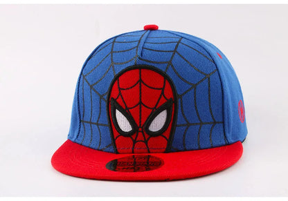HotAnime Cartoon Spiderman Hats for Kids Toddler Baseball Cap Spring Snapback Hip Hop Adjustable Caps