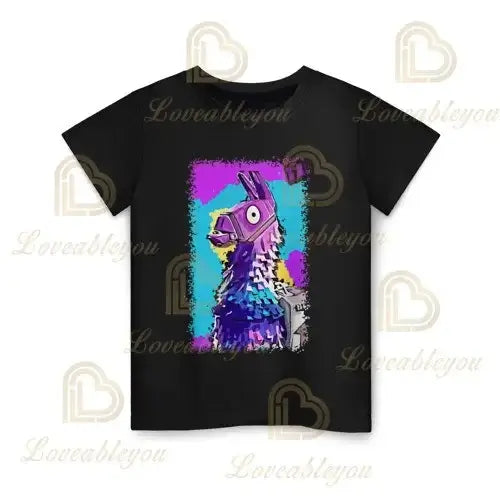 Cartoon Fortnite New Summer Children T Shirt 3D Printed Boys Girls Streetwear Adults Kids Clothes Funny Tee O-Neck Tops