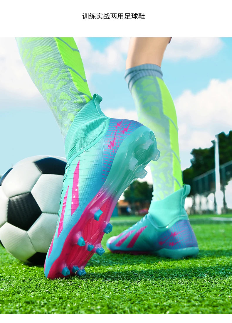 Double Star 2026 New Low-Top AG Football Boots Ultralight Professional Outdoor Men's Soccer Cleats Size 35-45