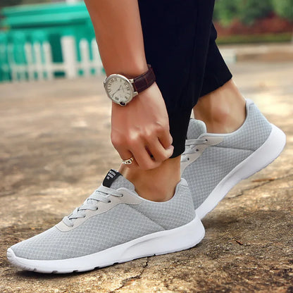 Original Men's Running Walking Mesh Shoes Fashion Casual Sneakers Outdoor Breathable Athletic Gym Lightweight Men's Tennis Footwear