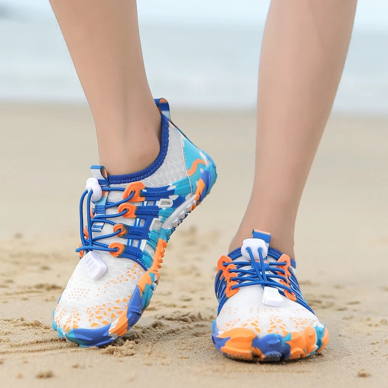 Aqua Shoes Barefoot Beach Shoes Adults Kids Gym Outdoor Training Footwear Unisex Quick-Drying Breathable Sneakers Size 28-46