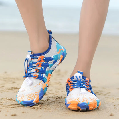 Aqua Shoes Barefoot Beach Shoes Adults Kids Gym Outdoor Training Footwear Unisex Quick-Drying Breathable Sneakers Size 28-46
