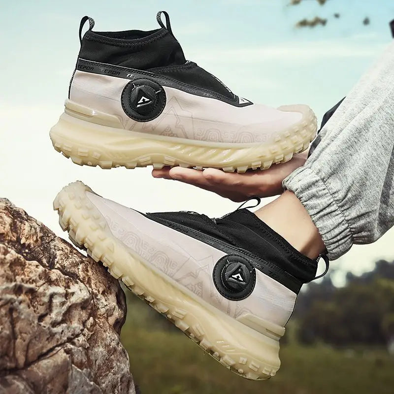 New Trend Running Shoes Man Mid-Top Walking Jogging Shoe Man Professional Running Sports Shoes For Men Leisure Sport Shoe Men