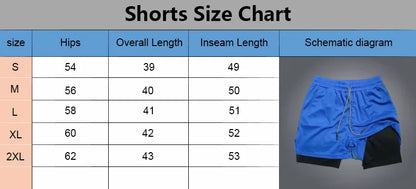 Dragon Ball Peripheral Printing Double-layer Shorts GOKU American Sports Comfortable Fashion Summer Men's Loose Breathable Pants