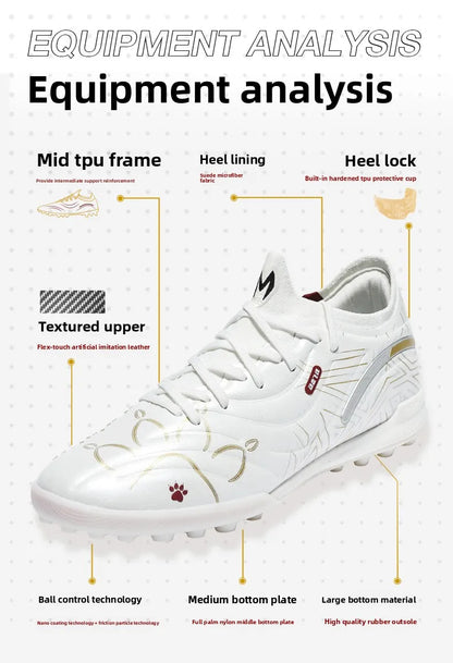 Kelme Fußballschuhe für Erwachsene TF mit geschredderten Stollen – professionelle Fußballschuhe für Spiel und Training, rutschfeste Hallenschuhe für Jugendliche