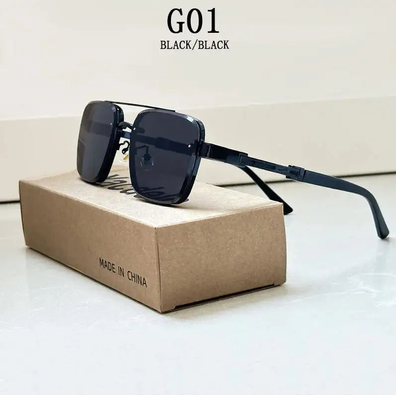2025 Square Sunglass Men Luxury Vintage Sunglasses Women Trendy Retro Fashion Glasses Gafas De Sol Hombre Lunette Soleil Femme