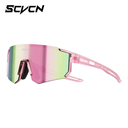 SCVCN Dívčí sportovní sluneční brýle Dětské cyklistické brýle Fotochromatické UV400 Chlapecké baseballové brýle Outdoorové brýle Sluneční brýle na běh a turistiku