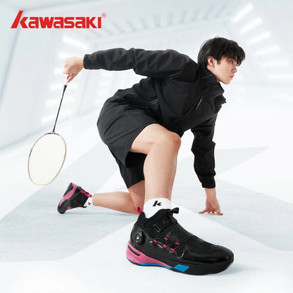 Kawasaki King Series 2.0 Professionelle Badmintonschuhe für Damen und Herren, verdrehsicher, Sportschuhe, Original-Tennisschuhe für Herren, Sneaker A3311