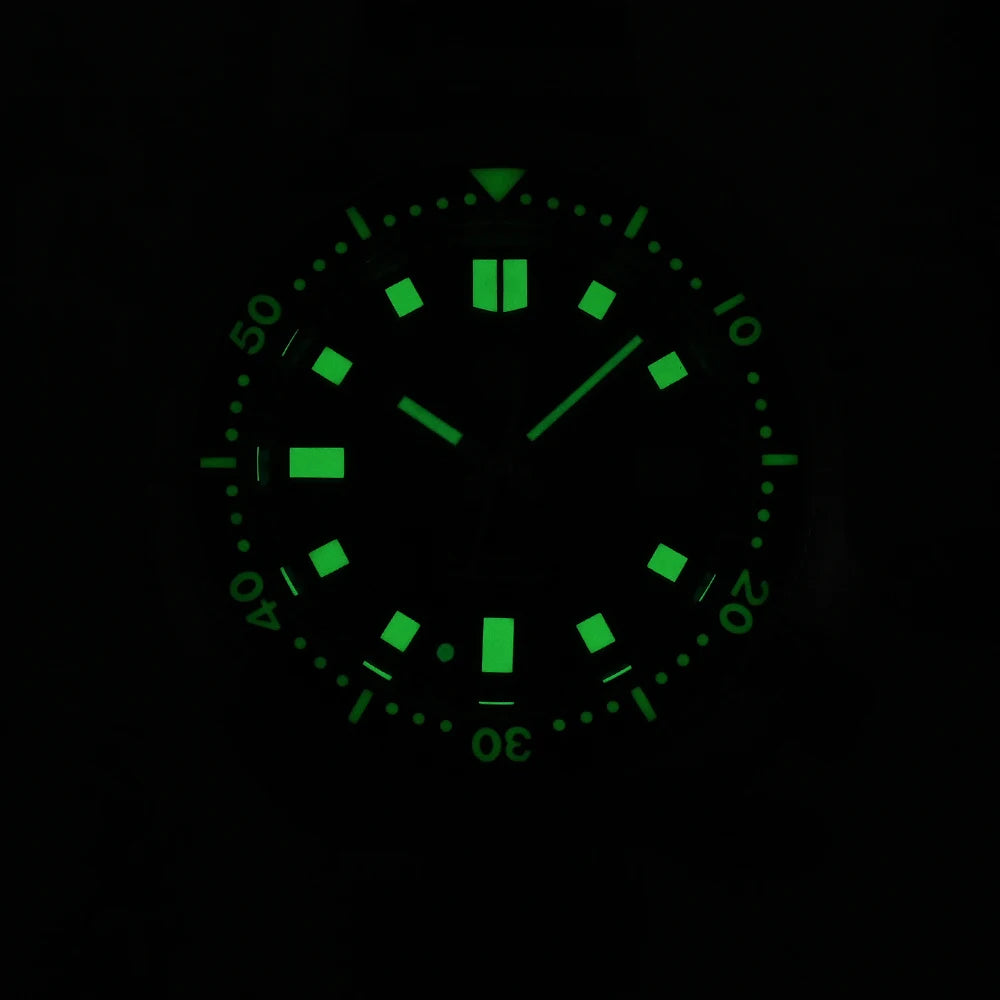 San Martin Turtle Men's Diver Watch 44mm NH35 Automatic Mechanical Wristwatch Sapphire Waterproof 200m Luminous Watches SN0047