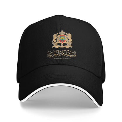 Marokko-flagkort-baseballkasket y2k Cool Trucker-kasket Sommer mænd kvinder jagt camping baseballkasketter