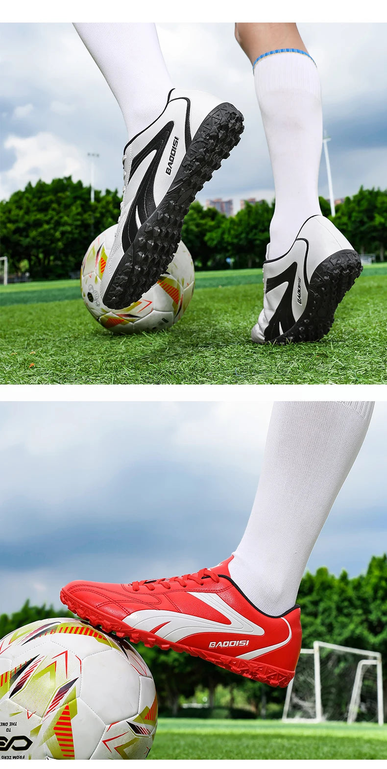 Chaussures de football professionnelles pour hommes – Baskets de football pour adultes – Futsal en salle – Ultralégères – Antidérapantes – Résistantes à l’usure – Bottes de sport