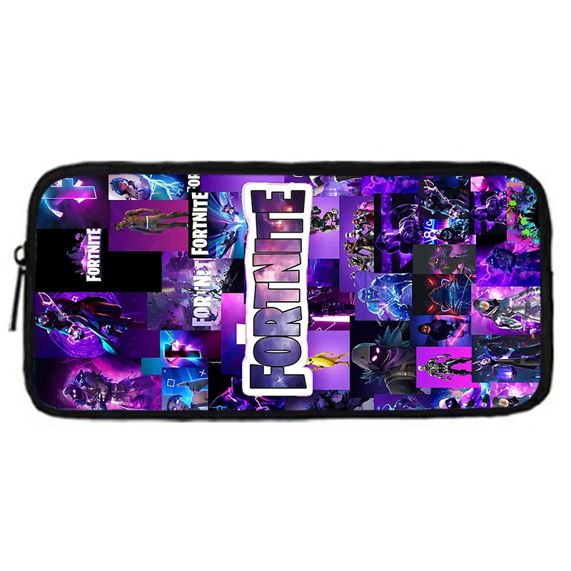 Child School Backpack with Lunch Bags, Pencil Bags, Hot Game Design-F-FortniteS School Bags for Boys Girls Best Gift