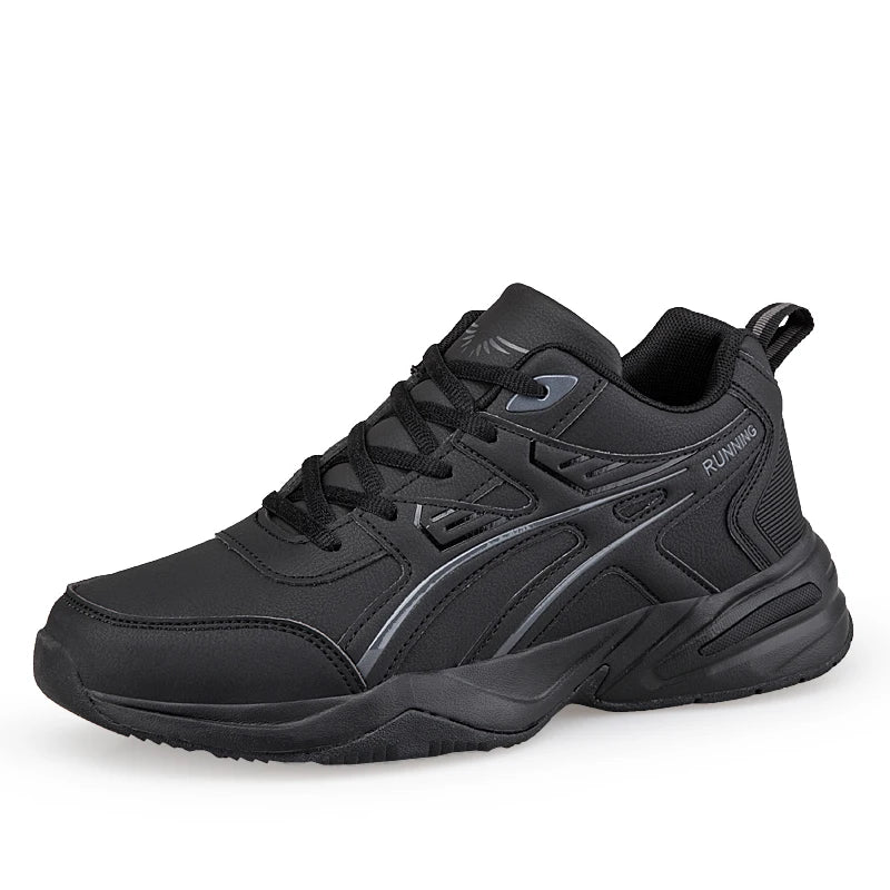 Men's classic retro casual sports shoes Four seasons soft-sole waterproof outdoor youth running shoes breathable light sneakers