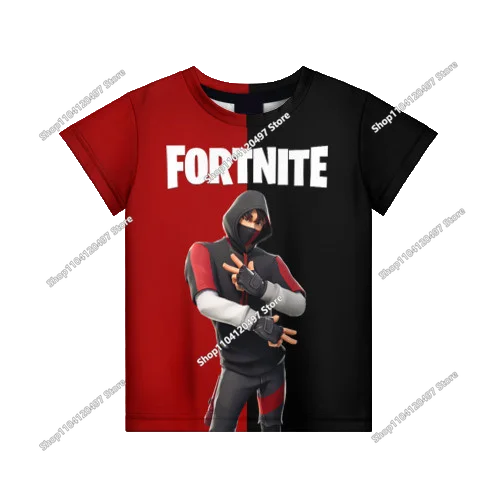 Summer Fashion Fortnite Mascot 3D Print Kids T Shirt Casual T-shirt Boys Girls Unisex Children's Clothing Tshirt Tops