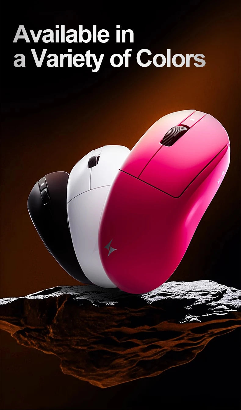 ATK Dragonfly A9 Ultra Wireless E-sports Gaming Mouse Ultra-lightweight Tri-mode Dual 8K Ergonomic Mice A9 Plus PAW3395/3950