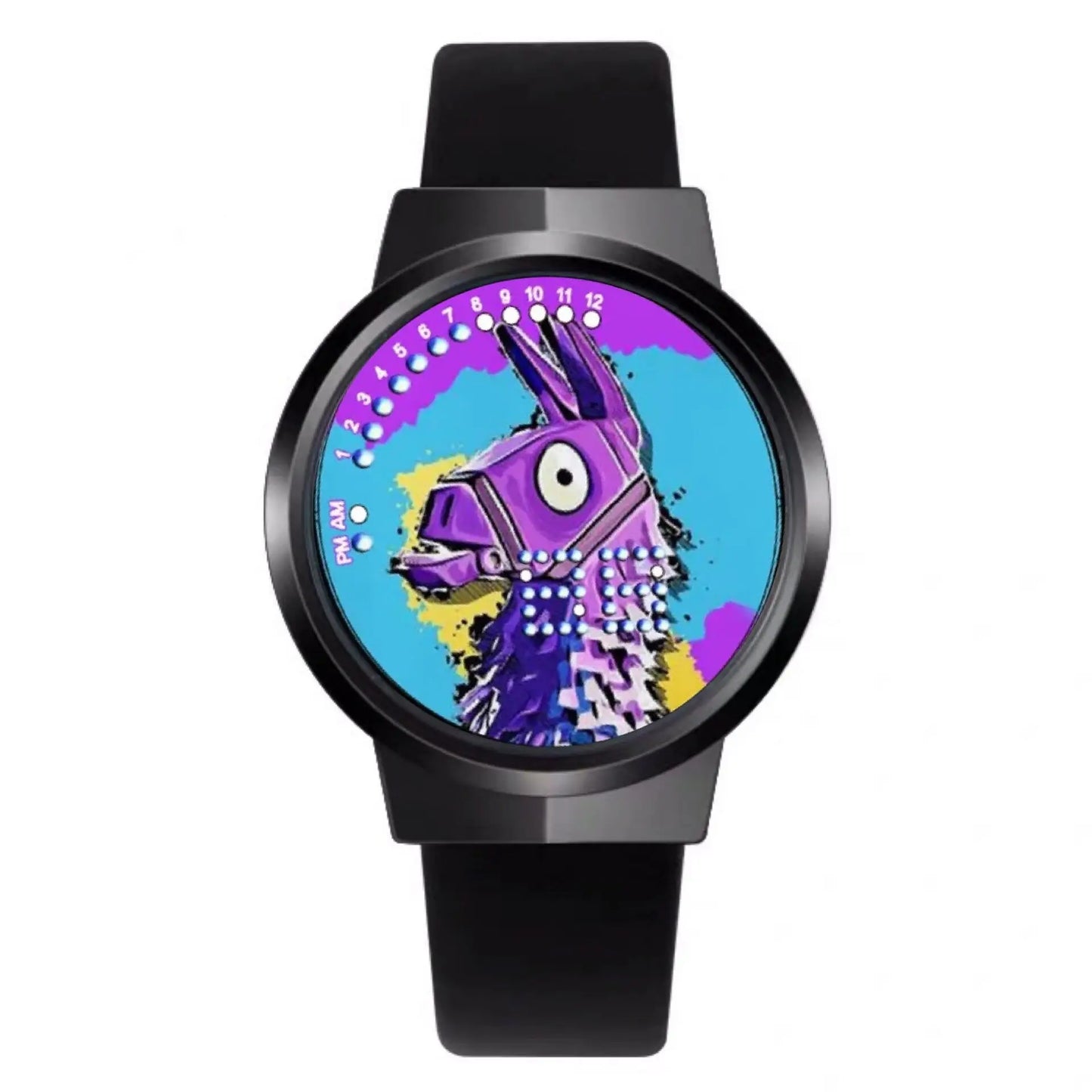 Fortnite Watch Cute Fashion Cartoon Personalized Kawaii Touch Night Light LED Student Electronic Watch Gift for Friends