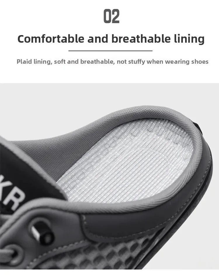 Sapatilhas desportivas casuais slip-on com atacadores para homem, em malha respirável, unissexo, para primavera e outono, corte baixo, sola plana e calçar rápido e fácil