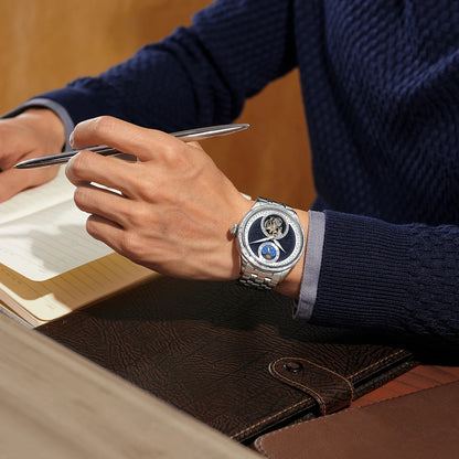 Tourbillon Master Men's Watch 2025 Limited Edition Luxury Business Watch Father Gift Automatic Movement