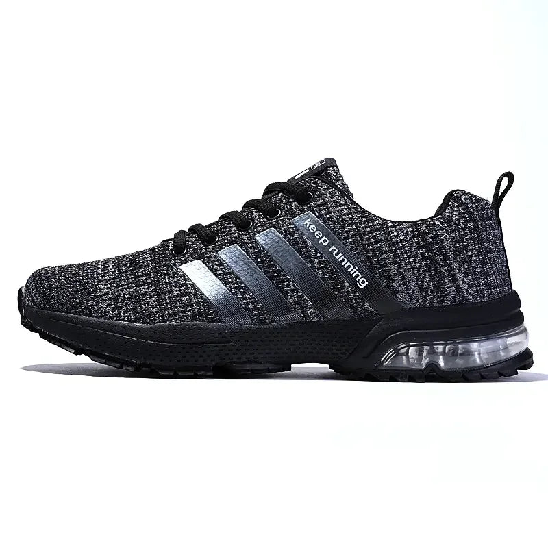 2025 Summer New Men Casual Sports Shoes Breathable Outdoor Running Shoes Comfortable Thick Bottom Fashionable Climbing Femininos