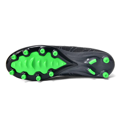 Chaussures de football pour hommes, crampons pour gazon naturel, chaussures de football unisexe, crampons longs « Society Spikes » FG, chaussures de football professionnelles, Chuteira