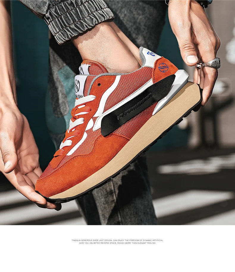 Chaussures de cricket décontractées pour homme, baskets tendance, chaussures Forrest Gump, chaussures de marche, chaussures de tennis, chaussures de sport, chaussures de course sur route