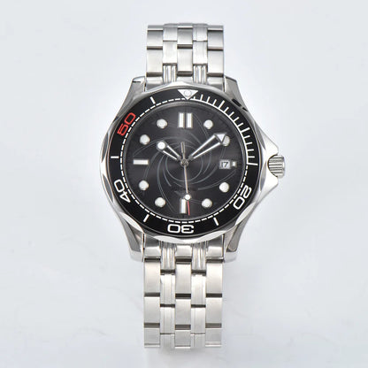 Parnsrpe 2026 New Miyota 8215 Automatic Dive Watch for Men Luxury Sport Green Dial Luminous Sapphire Crystal Date Waterproof Bus
