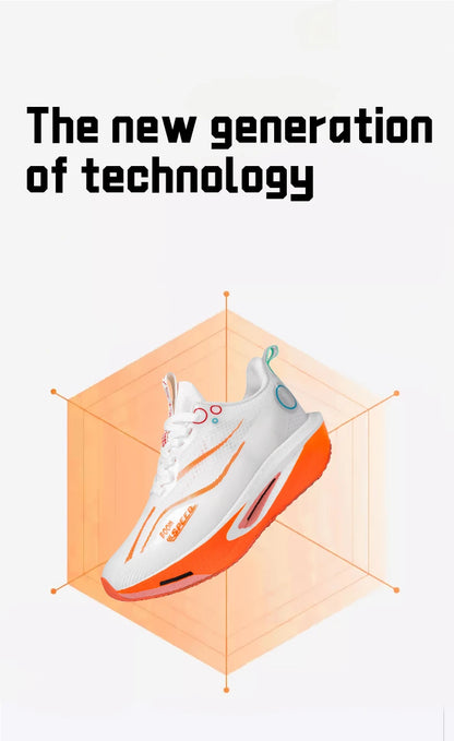 Scarpe da running con piastra in carbonio uomo donna, sneakers professionali da maratona e gara, traspiranti e leggere, per corsa su strada e allenamento