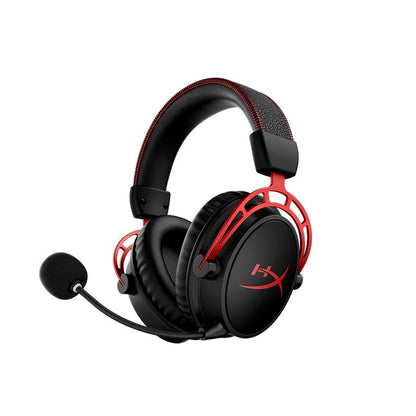 Original HyperX Cloud Alpha Wireless Gaming Headsets Detachable Mic Dual Chamber Drivers On-Earcup Controls 300hr Playtime