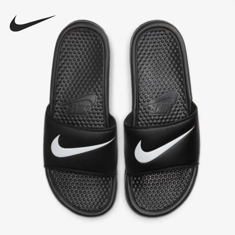 Nike genuine summer new BENASI JDI PRINT men's and women's slippers 312618-011