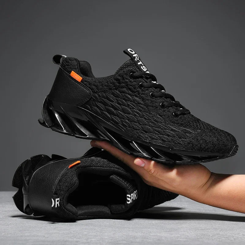 Chaussures de course pour homme à la mode, baskets de marche confortables pour homme, chaussures décontractées respirantes, chaussures de sport antidérapantes, baskets pour homme