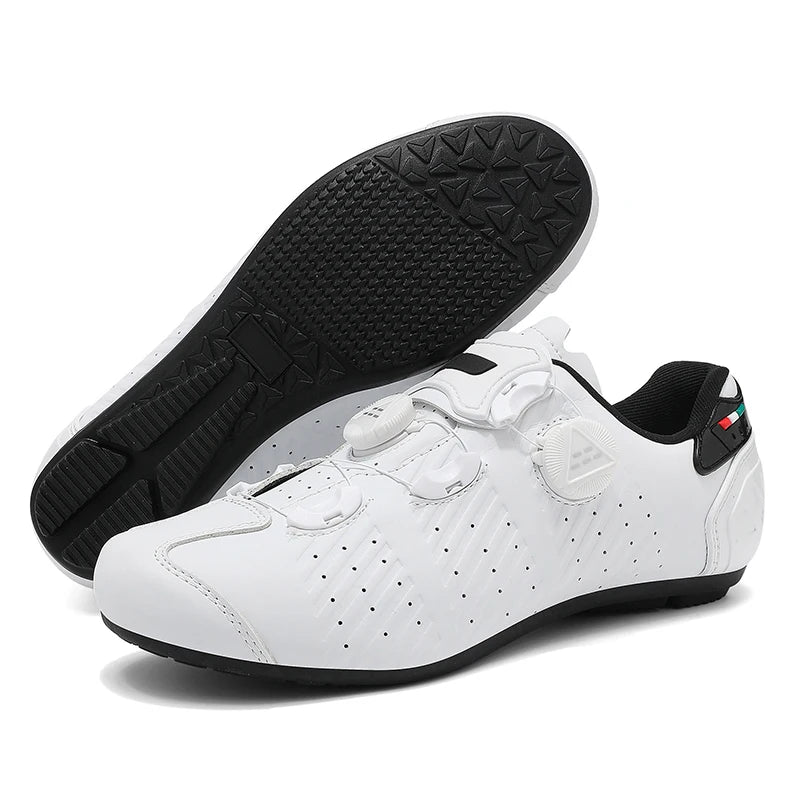 Highway bike cycling shoes, breathable and wear-resistant mountain bike cycling shoes, professional bike lock shoes Men or Women