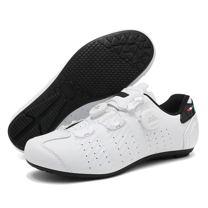 Highway bike cycling shoes, breathable and wear-resistant mountain bike cycling shoes, professional bike lock shoes Men or Women