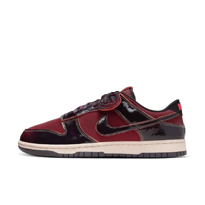 Nike Dunk Low Pink and White Colorway Low-Top Retro Casual Sneakers Durable Skate Shoes for Women DD1873-112