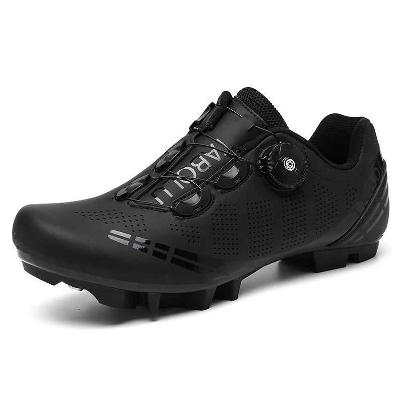 Atmungsaktive MTB-Fahrradschuhe für Damen und Herren – Offroad-Mountainbike-Fahrradschuhe mit selbstsichernden Speed-Mountainbike-Pedalschuhen