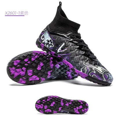 Professionella fotbollsskor för män, halkfria fotbollsskor, unisex, andningsbara, futsal, sport, nya fotbollsskor, dropshipping, ultralätta