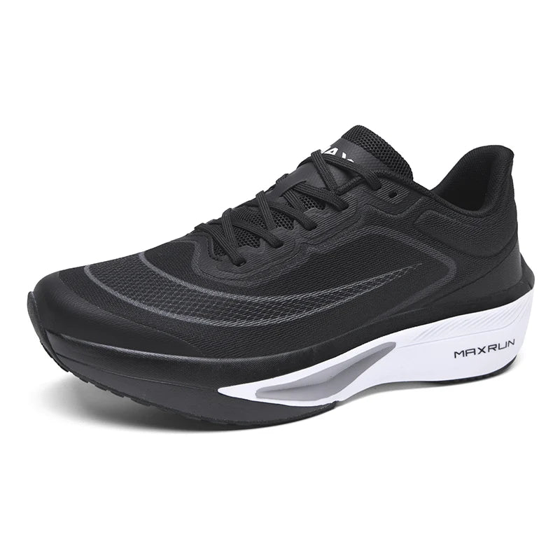 Chaussures de course pour homme : baskets d'automne respirantes, de marathon, professionnelles, légères, plates, confortables et décontractées pour homme
