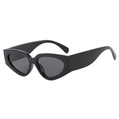 Módní sluneční brýle Cat Eye, malé oválné, dámské, pánské, trendy, Y2K, punkové, cestovní, vintage, UV400