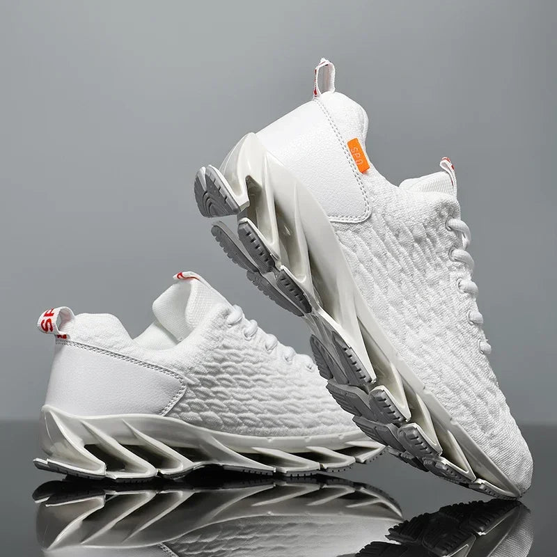 Chaussures de course pour homme à la mode, baskets de marche confortables pour homme, chaussures décontractées respirantes, chaussures de sport antidérapantes, baskets pour homme