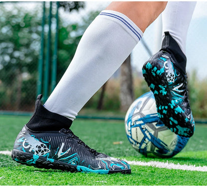Professionella fotbollsskor för män, halkfria fotbollsskor, unisex, andningsbara, futsal, sport, nya fotbollsskor, dropshipping, ultralätta