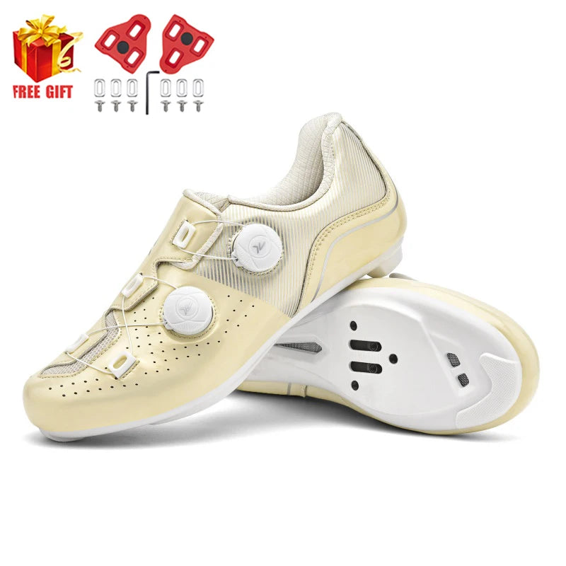 2025 New Arrival Professional Cycling Shoes Racing Road Bike SPD Cleat Shoes Ultralight Self-Locking MTB Bicycle Sneakers Unisex