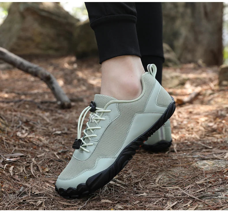 Men Barefoot Hiking Shoes Breathable Outdoor Sports Climbing Shoe Trekking Sneakers Non-Slip Comfort Man Casual Jogging Footwear