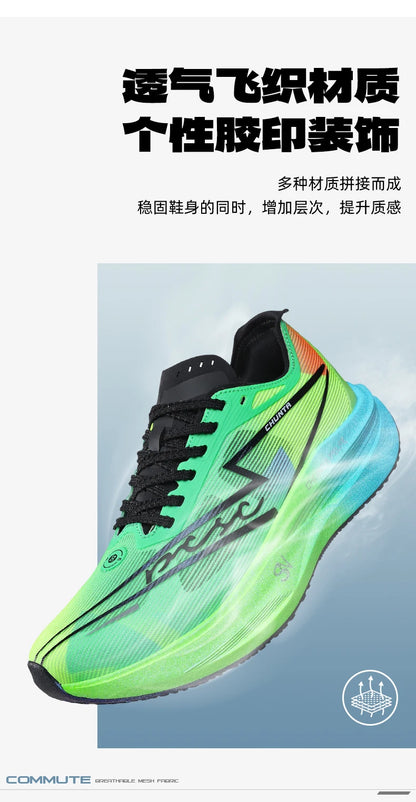 Running Shoes Carbon Plate Marathon Speciality Men Sports Breathable Lightweight Women's Comfortable Leisure Sneakers