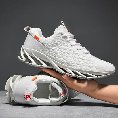 Chaussures de course pour homme à la mode, baskets de marche confortables pour homme, chaussures décontractées respirantes, chaussures de sport antidérapantes, baskets pour homme