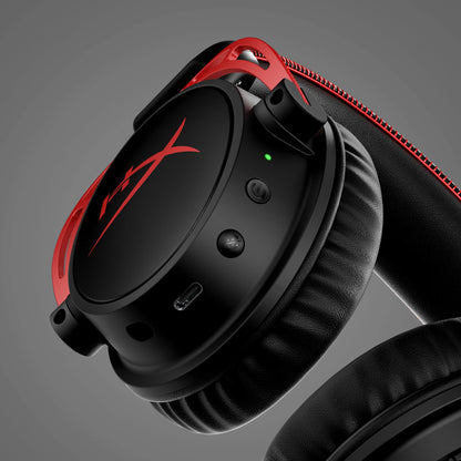 Original HyperX Cloud Alpha Wireless Gaming Headsets Detachable Mic Dual Chamber Drivers On-Earcup Controls 300hr Playtime