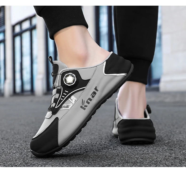 Merkbescherming: nieuwe lichtgewicht, antislip, ademende, slijtvaste hardloop- en sportschoenen voor heren, veelzijdig en geschikt voor vrijetijdsgebruik